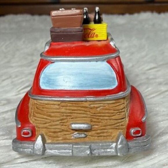 Vintage Coca-Cola Town Square Collection Family Wagon Bottling Company Figurine - Picture 4 of 9